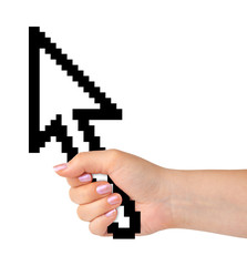 Sticker - Computer cursor in hand