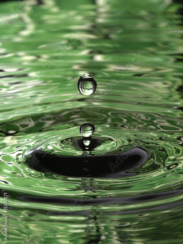 water-droplet-ripple-pattern-pionowo-ciemnozielony