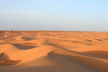 Wall Mural - Tente berbère dans les dunes du Sahara