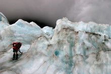 One Man In A Glacier