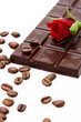 Chocolate and coffee rose