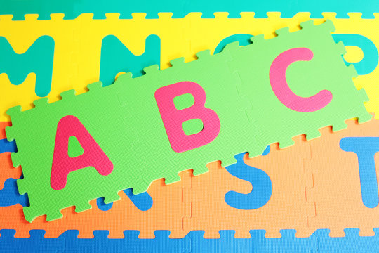 colorful letters