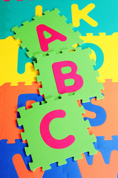 colorful letters