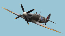 Isolated Spitfire