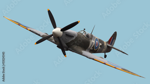 Fotografija  Isolated Spitfire