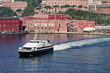 Napoli Ferry Leaving Dock