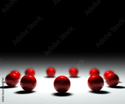 Red balls