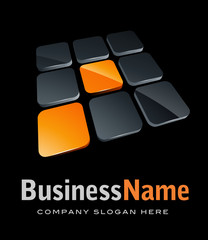 Canvas Print - Business logo design