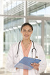 © carlosseller - portrait of smiling female doctor