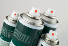 Aluminum Spray Cans With Nozzles