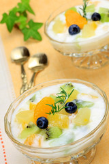 Poster - fruit  yogurt