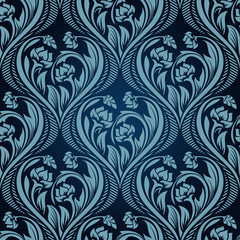 blue seamless wallpaper