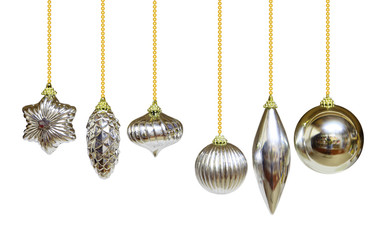 silver ornaments