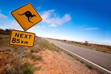 Outback Kangaroo Sign
