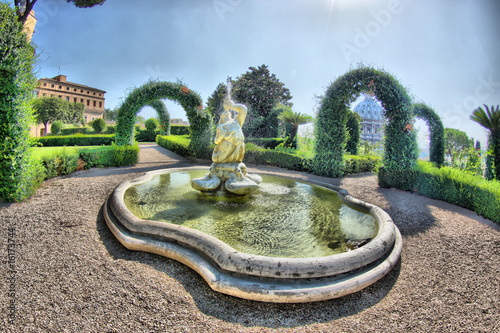Rom Vatikan Garten Kaufen Sie Dieses Foto Und Finden Sie