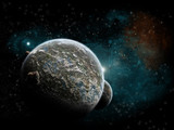 Fototapeta Kosmos - Planet Extra-terreste - Univers Exploration