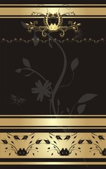 Wall Mural - Floral ornament for decor. Wrapping. Vector