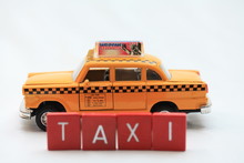 Yellow New York Taxi Cab