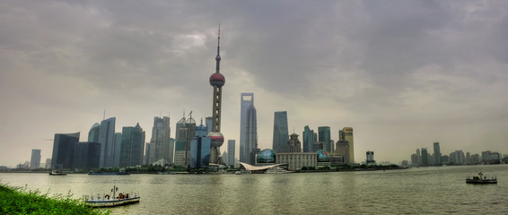 Wall Mural - Shanghai Skyline (Pudong District) - China