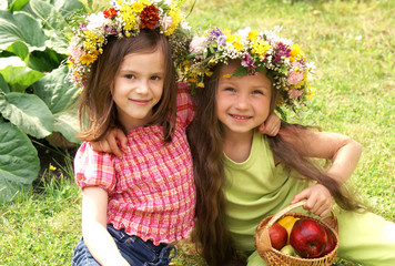 Two little girls