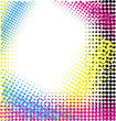 CMYK abstract background