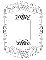 Calligraphic Ornamental Borders