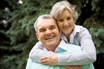 Wall Mural - Senior couple