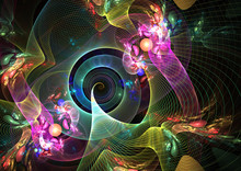 Abstract Multicolor Background