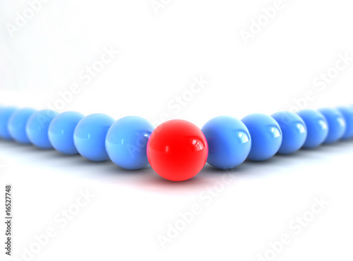 Red sphere