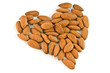 Almonds heart
