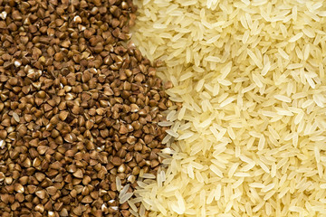 Buckwheat and rice