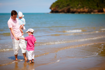 Canvas Print - Family vacation