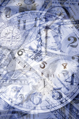 Wall Mural - Time is money