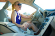 © bertys30 - blonde woman driving