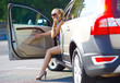 © bertys30 - woman with great legs exit the car
