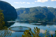 Lachszucht in Norwegens Fjorden