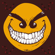 vector illustration emoticon (angry)