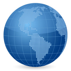 world globe dot 2