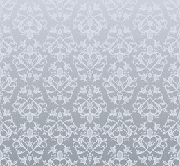 Seamless silver wallpaper