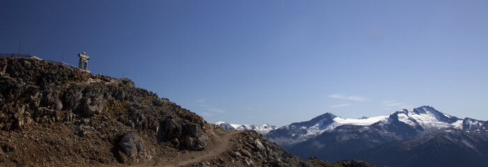 An Inukshuk on Whistler