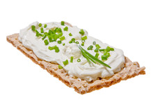 Flat Bread With Cream Cheese