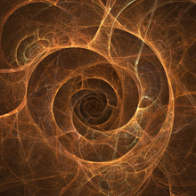 Abstract Fractal Futuristic Background