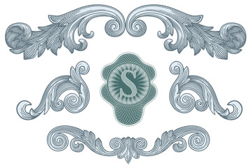 Wall Mural - Dollar design elements vector