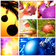 collage of various christmas decorations