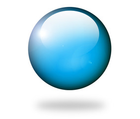 Sticker - Blue sphere