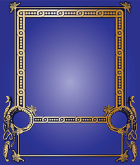 Wall Mural - Ornament in old Russian and Byzantian style