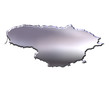 © Georgios Kollidas - Lithuania 3D Silver Map