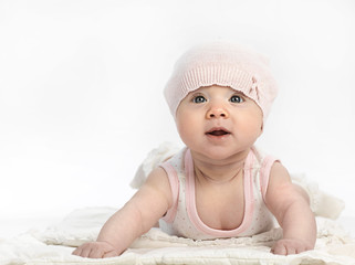 Wall Mural - little child baby