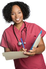 Poster - Nurse With File