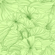 Lily seamless pattern.